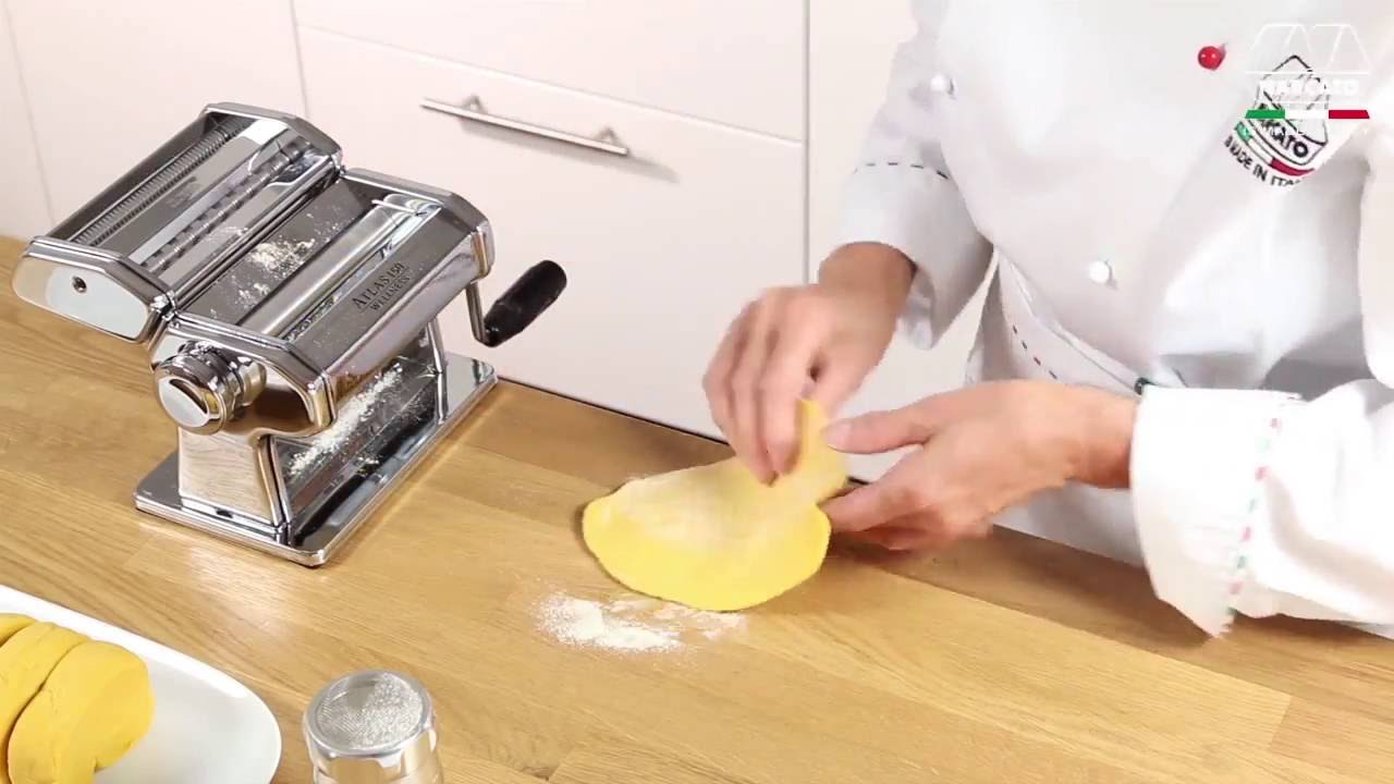 Domowy makaron przy użyciu Maszyny do makaronu - Marcato Atlas 150 Classic