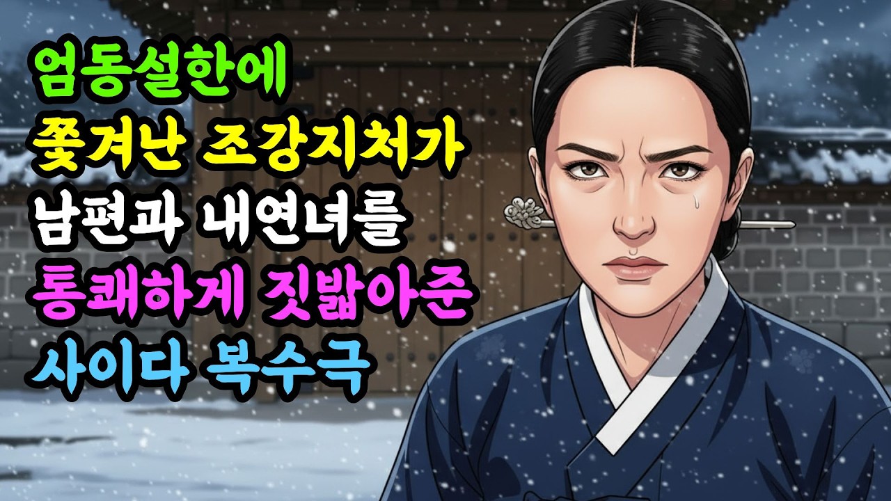엄동설한에 쫓겨난 조강지처가 남편과 내연녀를 통쾌하게 짓밝아준 사이다 복수극 | 야담·민담·설화·옛날이야기