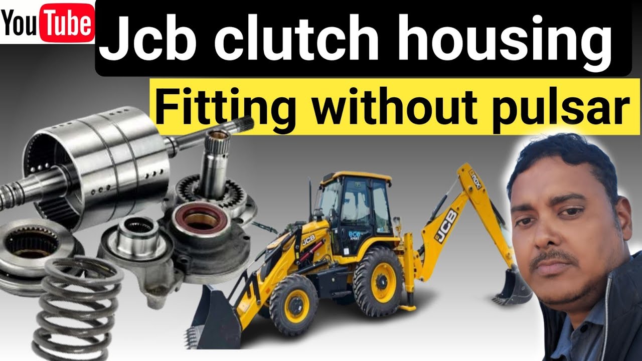 JCB Transmission clutch housing fitting | clutch housing fitting without pular