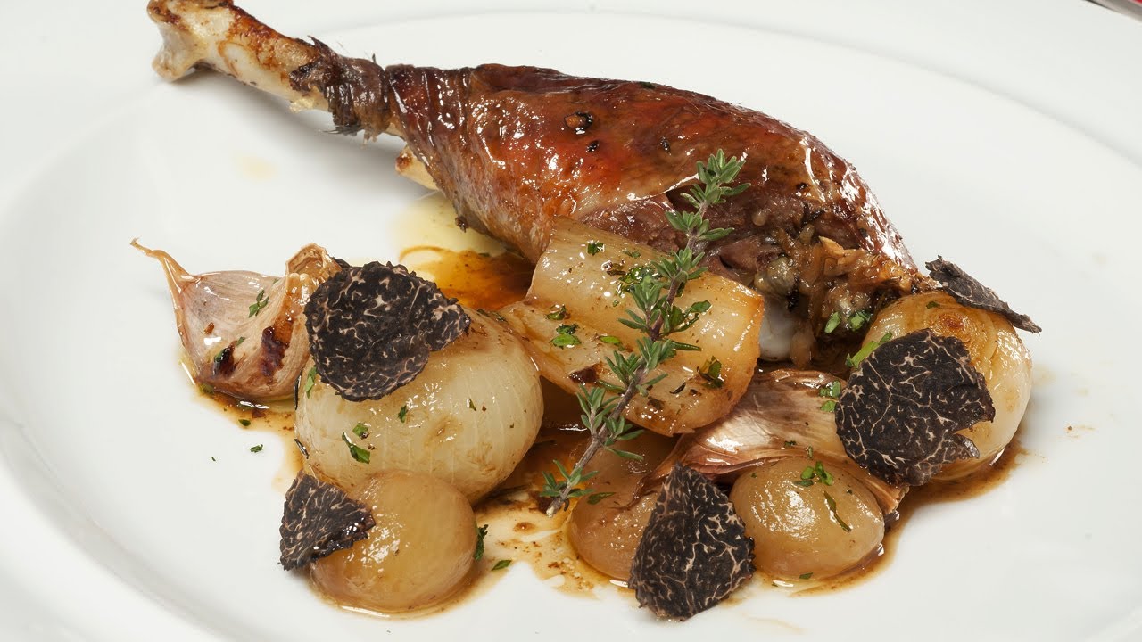 Pintada asada con uvas 🍗 Receta fácil de Navidad de Bruno Oteiza