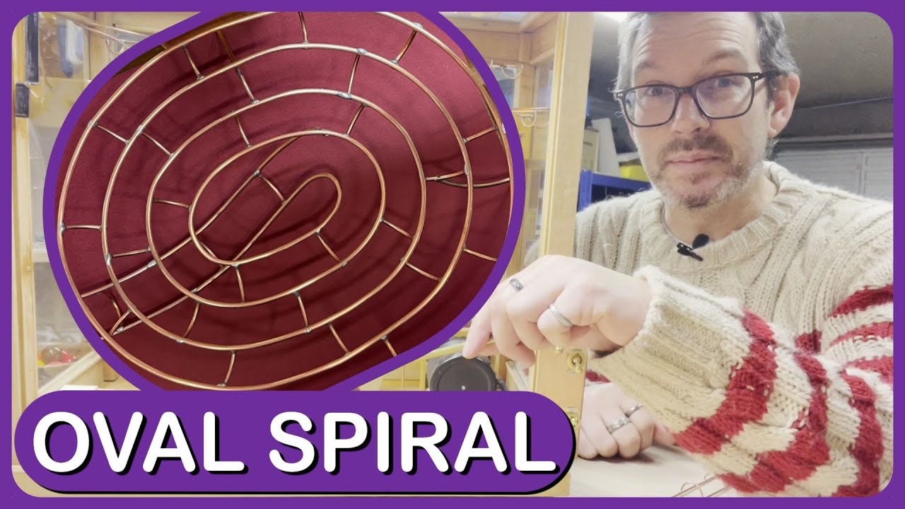 Making an oval spiral - Rolling Ball Sculpture - Story 80