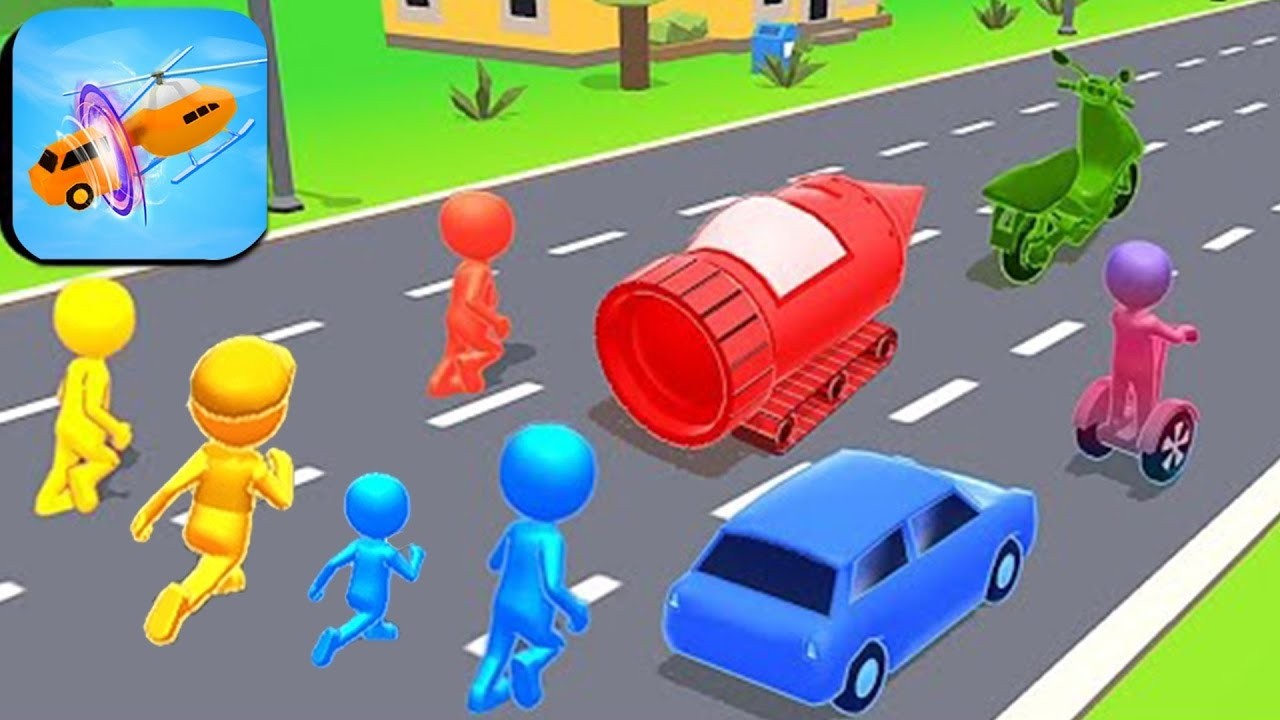 Shape Transform 🚗🏃‍♂️🚲🚦All Levels Gameplay Walkthrough Android,ios New Update Ep 1199