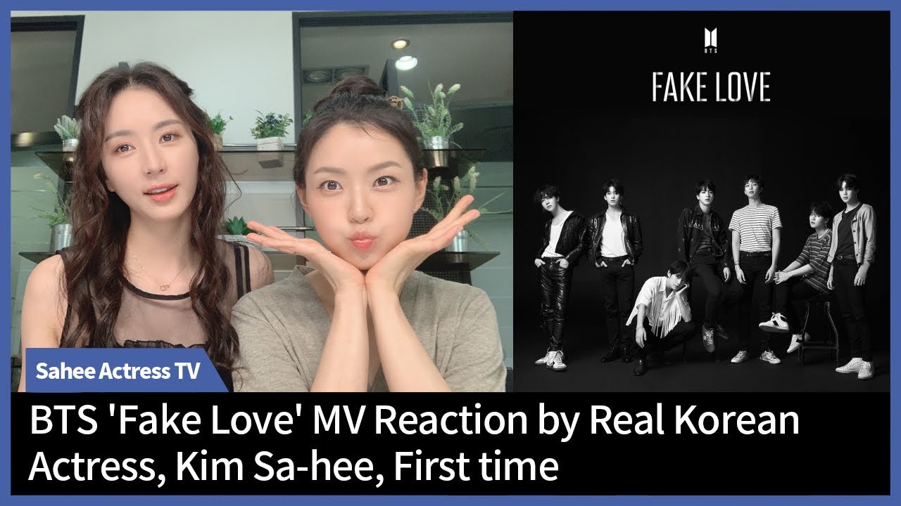 BTS | 'Fake Love' Official MV | Reaction by Real Koran Actress | Kim Sa-hee | First Time