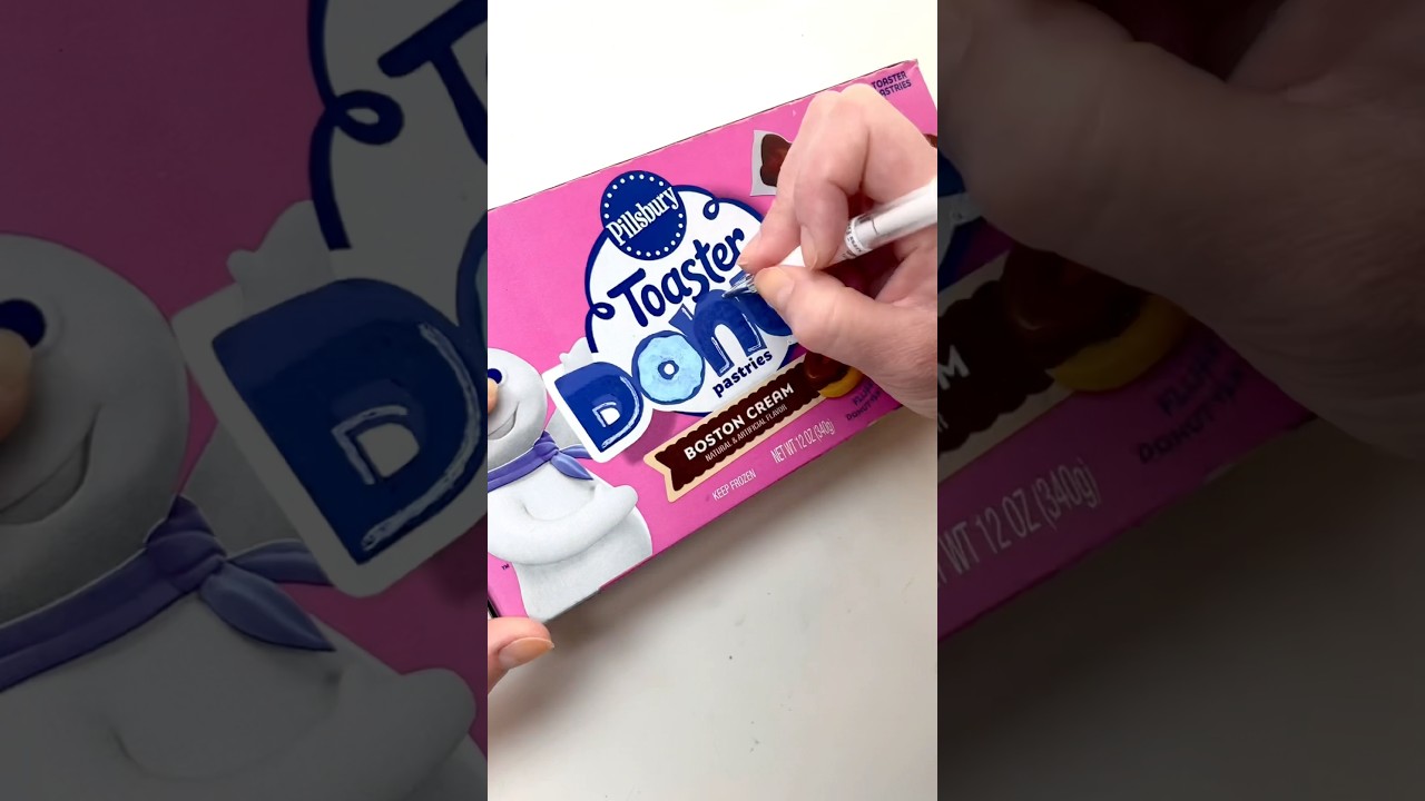 Strudel z tostera robi PĄCZKI?! Czas na metamorfozę pudełka @pillsbury! Są takie pyszne.