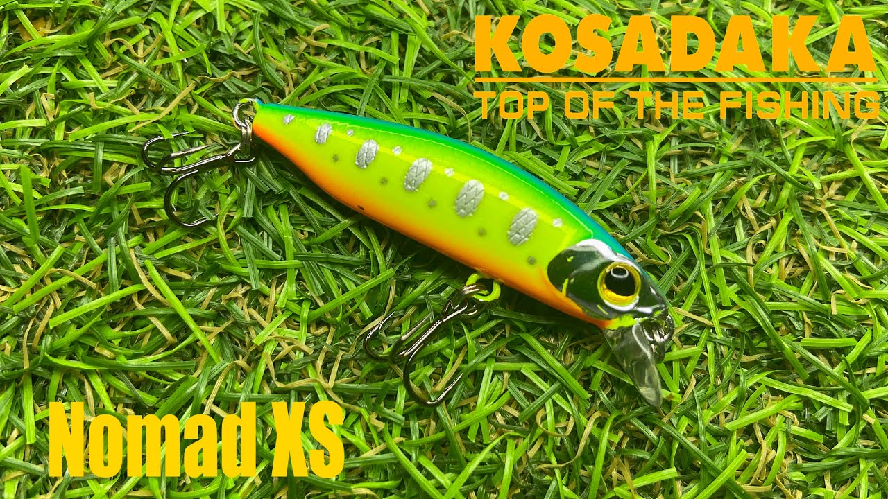 Обзор воблера Kosadaka Nomad XS по заказу Fmagazin