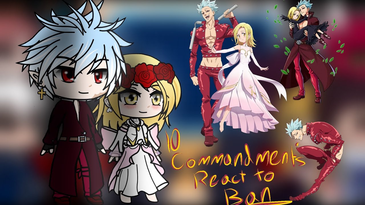 The 10 Commandments react to 7 Deadly Sins Part 6/9 (Ban)