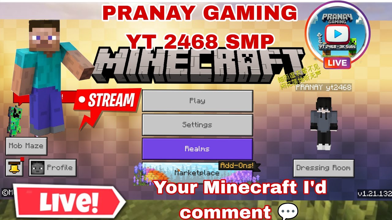 Minecraft 2468 SMP - LIVE (A New Era Begins...)