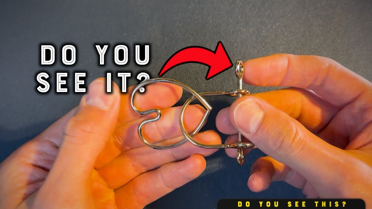 [117] These 5 Metal Puzzles Will Outsmart You