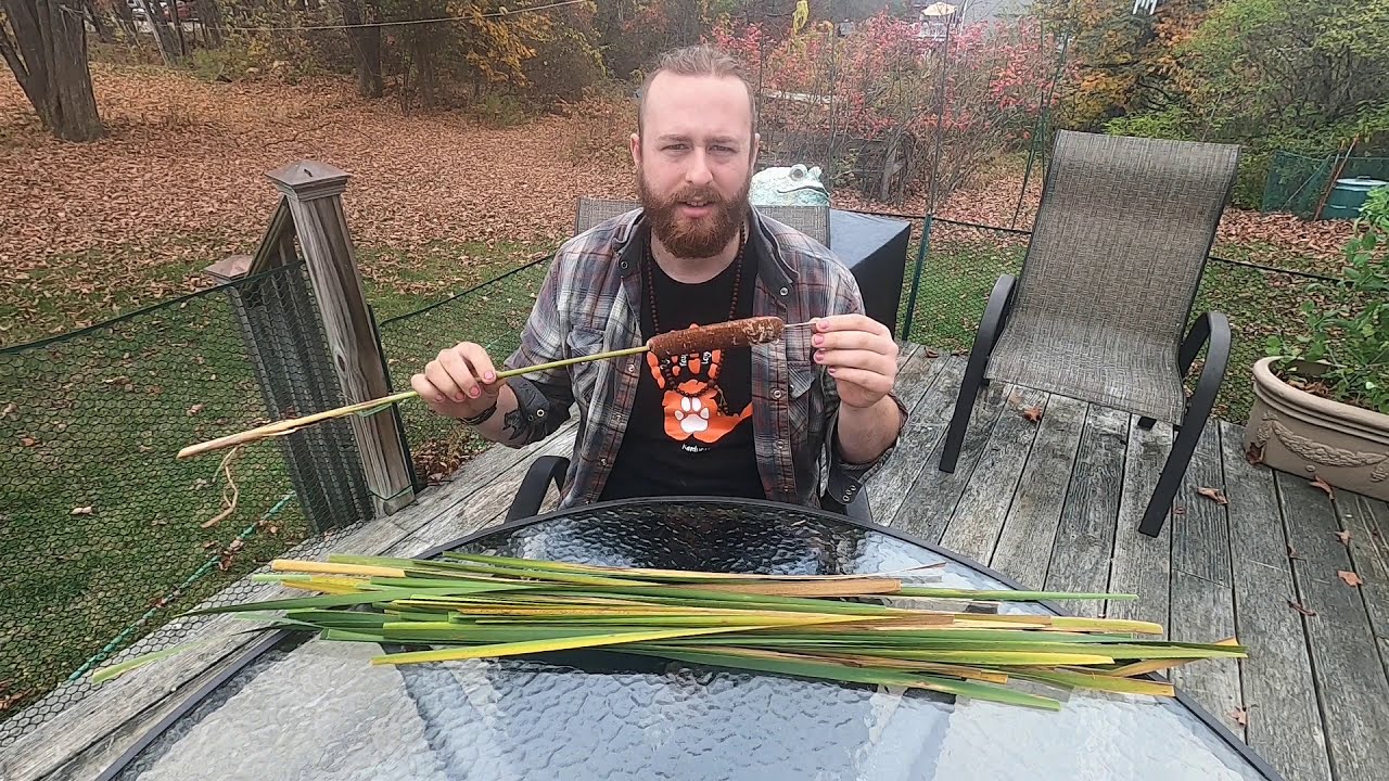How to Weave Cattail Mats