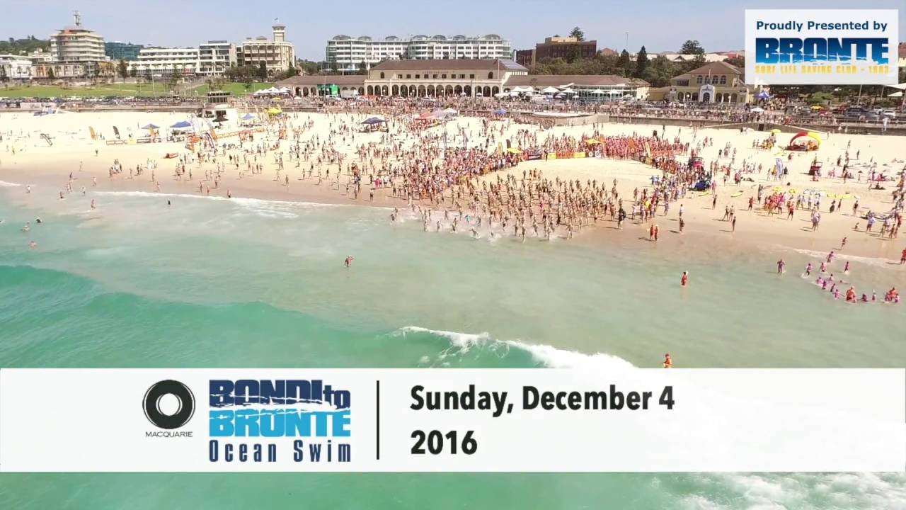 2016 Macquarie Bondi to Bronte Ocean Swim