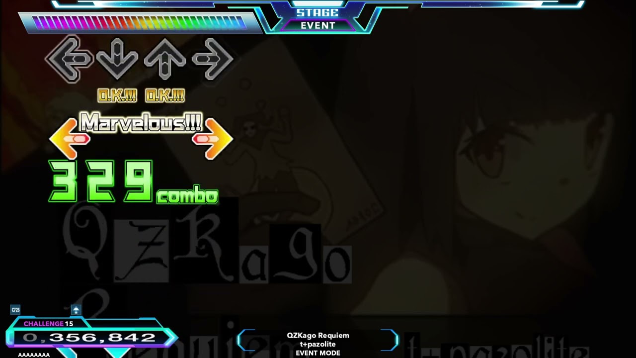 Can I just FC this already? QZKago Requiem (15) 993,430 1 miss [Etterna/Stepmania]