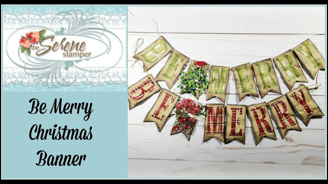 Be Merry Christmas Banners