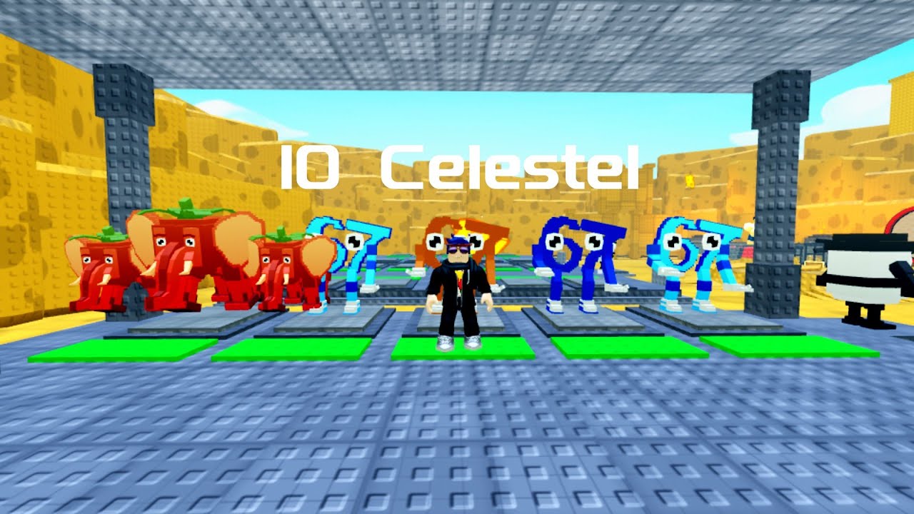 😱 Я собрал 10 Celestel бренрот в игре @steak 