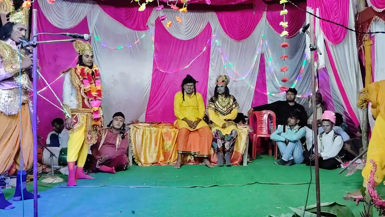 राम विवाह/part-1/ रामलीला समिति मिर्जापुर नौटंकी/ram vivah ramleela mirzapur (