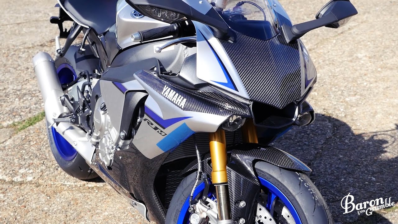 Распаковка Yamaha R1M