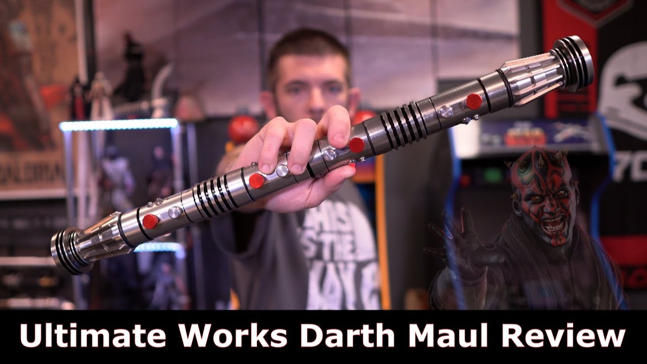 Ultimate Works Custom Darth Maul Lightsaber Review