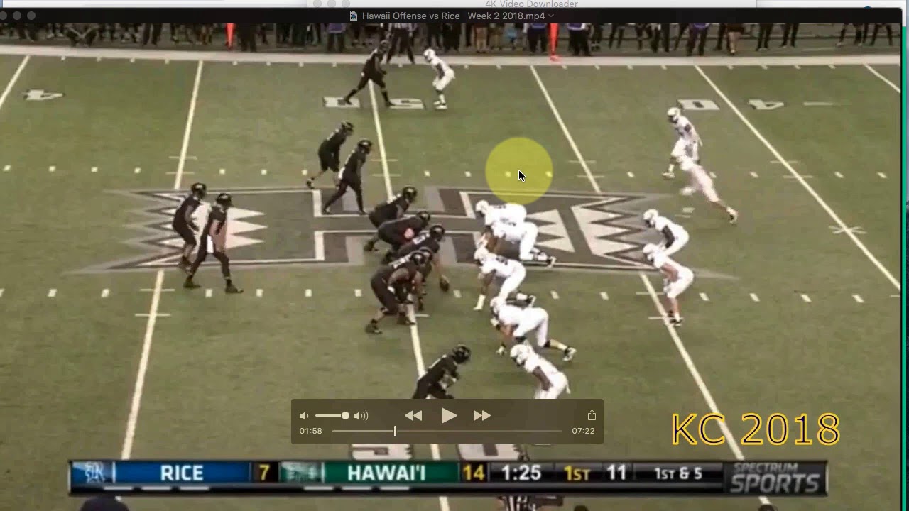 Coach Hahnstadt Reacts to Hawaii Run and Shoot Offense