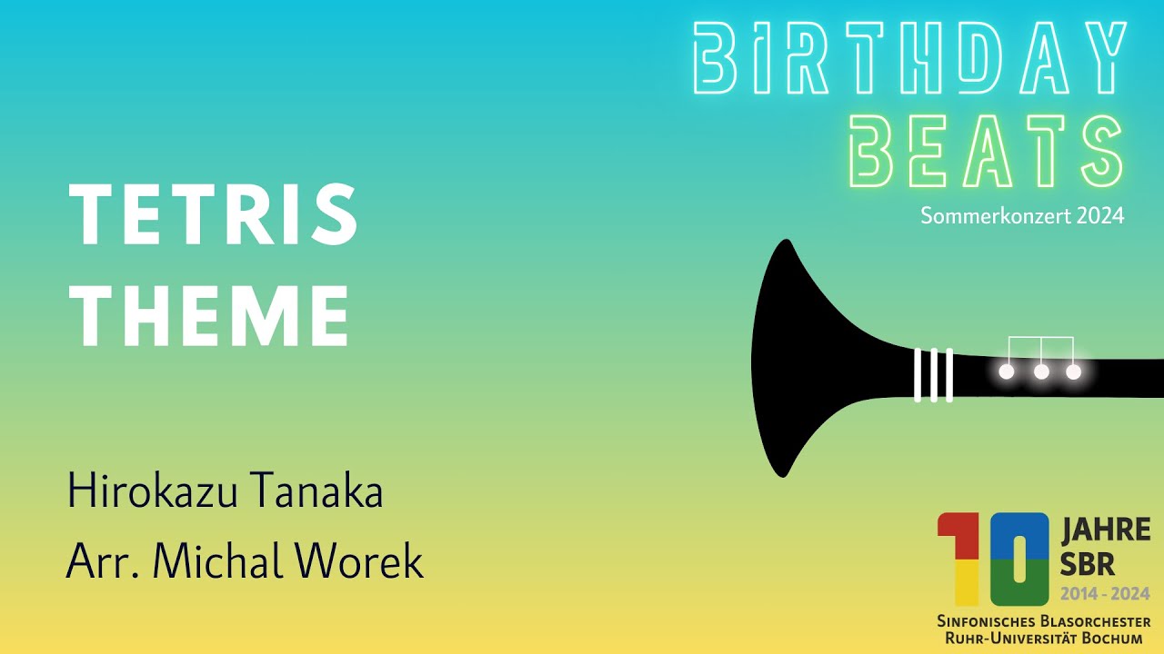 Tetris Theme - Hirokazu Tanaka / Arr. Michal Worek [SBR]
