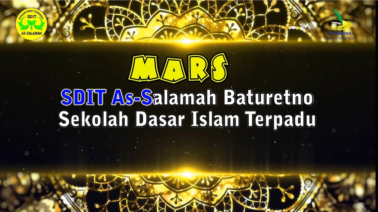 MARS SDIT AS SALAMAH BATURETNO (OFFICIAL LYRIC)