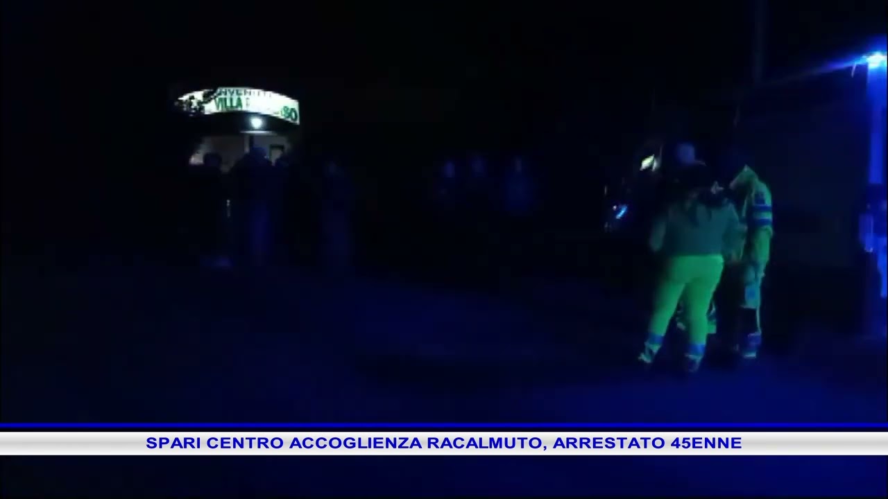 SPARI CENTRO ACCOGLIENZA RACALMUTO, ARRESTATO 45ENNE