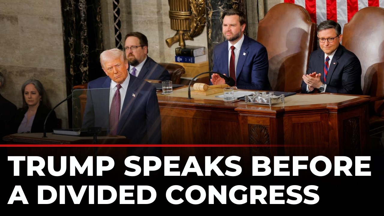 US Congress LIVE: Trump Delivers State of the Union to Divided Lawmakers Amid Boycotts & Protests