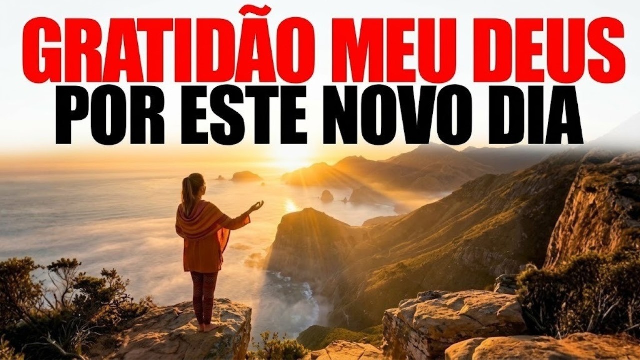 ORAÇÃO DA MANHÃ | PARA QUEM ACORDA QUERENDO AGRADECER A DEUS E COMEÇAR O DIA EM PAZ