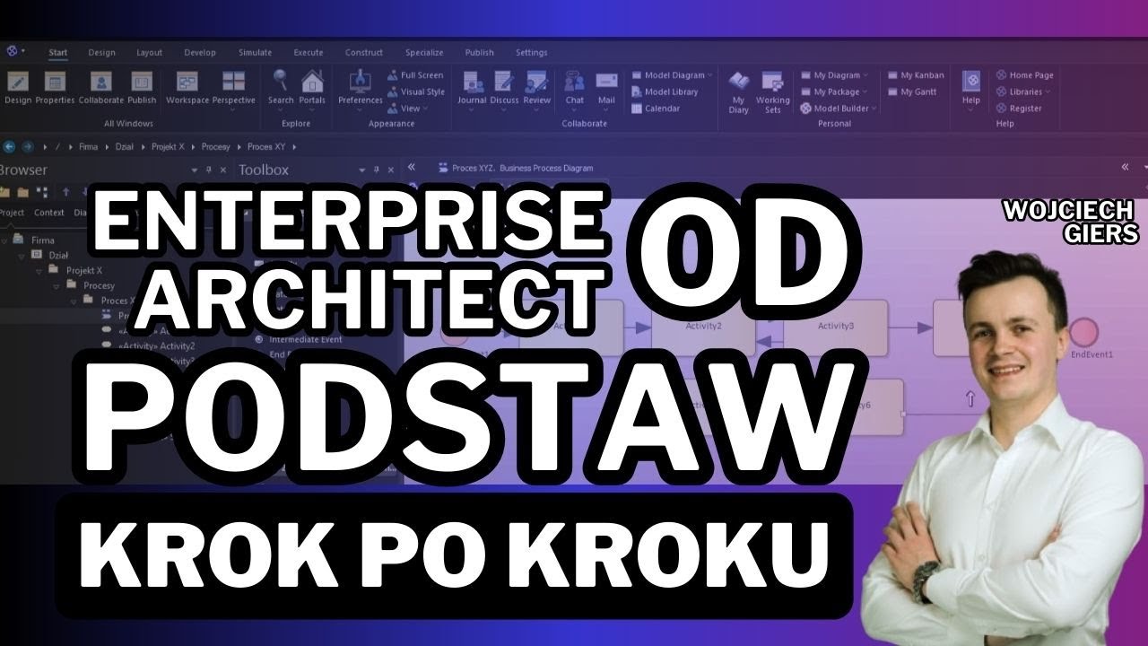 Podstawy Enterprise Architect - jak zacząć korzystać z narzędzia case i porzucić Paint'a? - SPARX EA