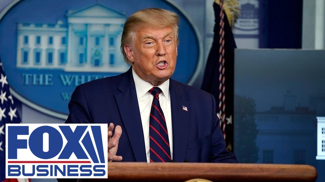 Trump holds Labor Day news conference at White House