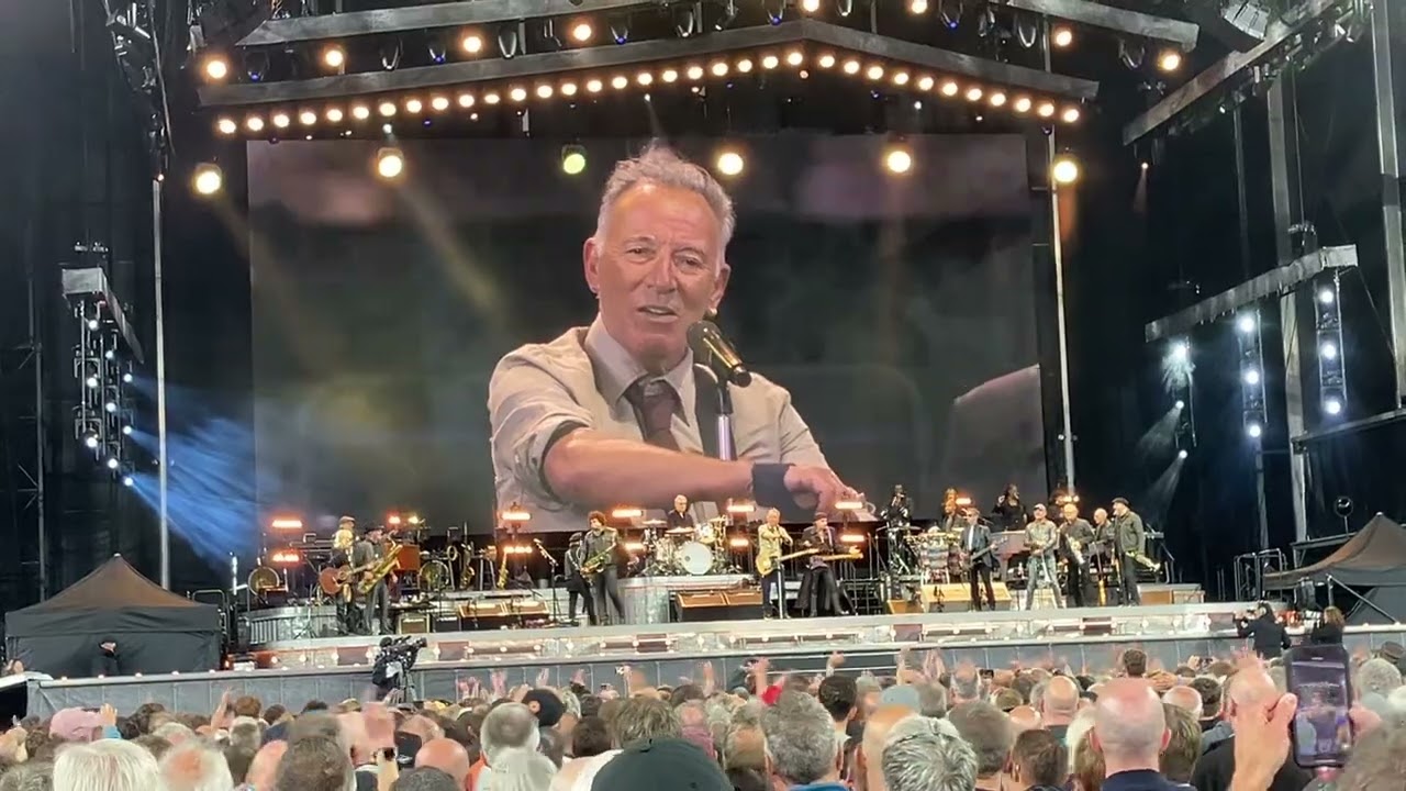 Bruce Springsteen, Twist & Shout, Anfield, Liverpool, June 4, 2025.