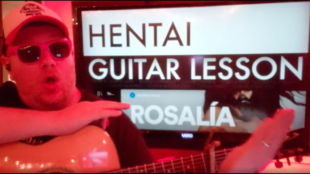 How To Play HENTAI - ROSALÍA Guitar Tutorial (Beginner Lesson!)