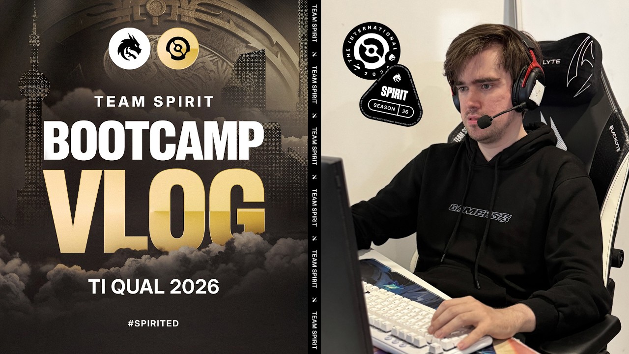 TEAM SPIRIT: BOOTCAMP VLOG TI QUAL 2026 (ENG SUB)