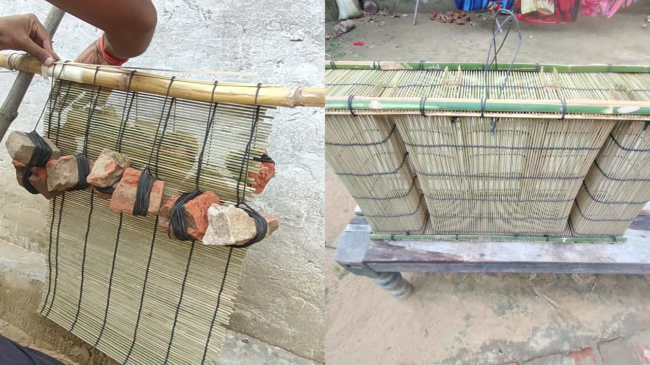 Making traditional FISHING trap |  VILLAGE FISHING channel #fishing#fishtrap