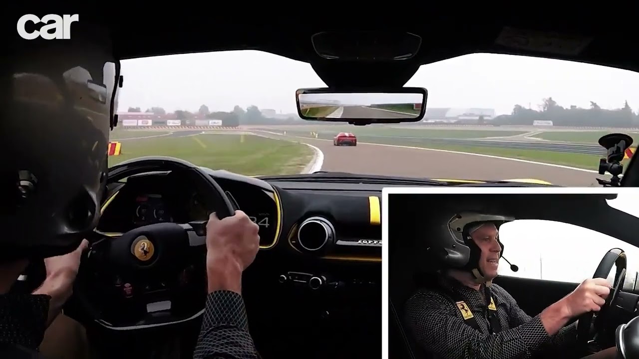 CAR magazine - Onboard the Ferrari 812 Competizione at Fiorano. #Ferrari
