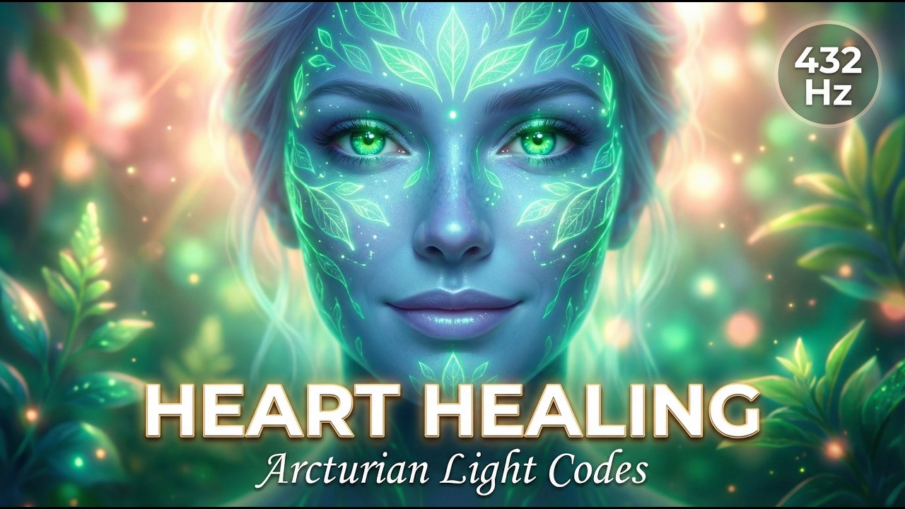 Arcturian Heart Healing (432Hz) | Emerald Gateway Light Language Activation