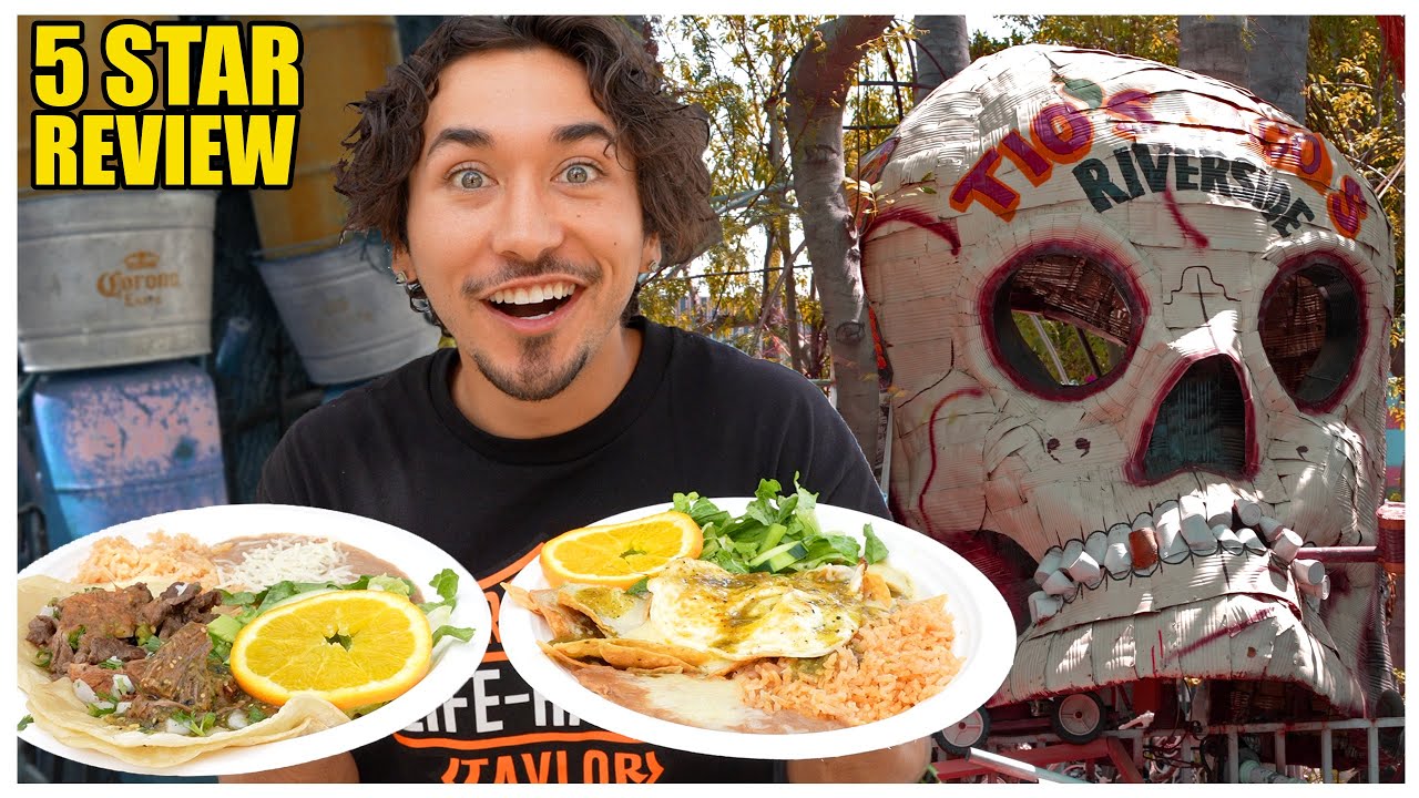 Eating At The MOST Unique Restaurant ... (WEIRD RECYCLED ART RESTAURANT)