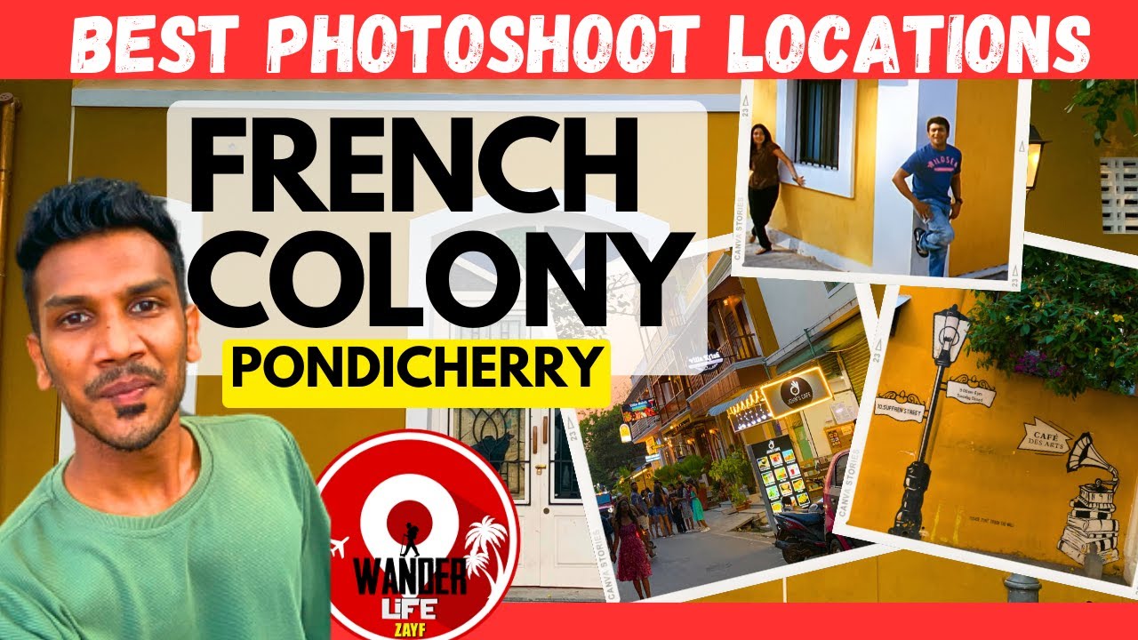 Pondy Pakka photoshoot spot😎 French colony locations | #pondicherry #frenchcolony