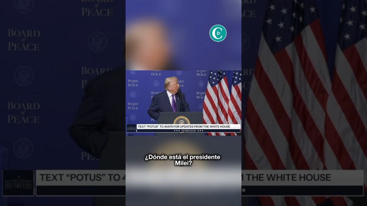 TRUMP SORPRENDI&Oacute; A TODOS CON SU APOYO A MILEI: 