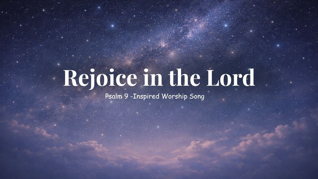 Rejoice in the Lord (Psalm-Inspired Worship Song) | Christian Praise & Scripture Music