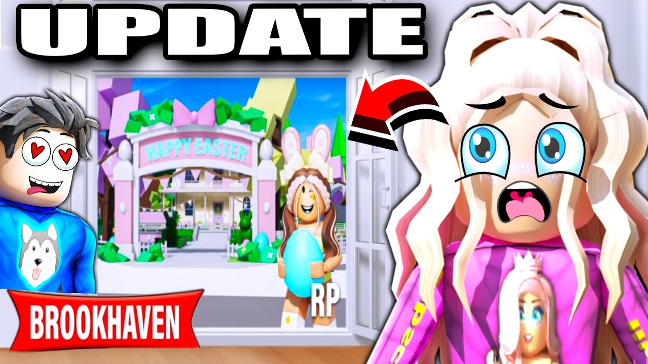 ROBLOX BROOKHAVEN NOUL UPDATE DE PASTE, VANATOAREA DE OUA MEDIUM, HARD, EXTREME! 🐰🐣