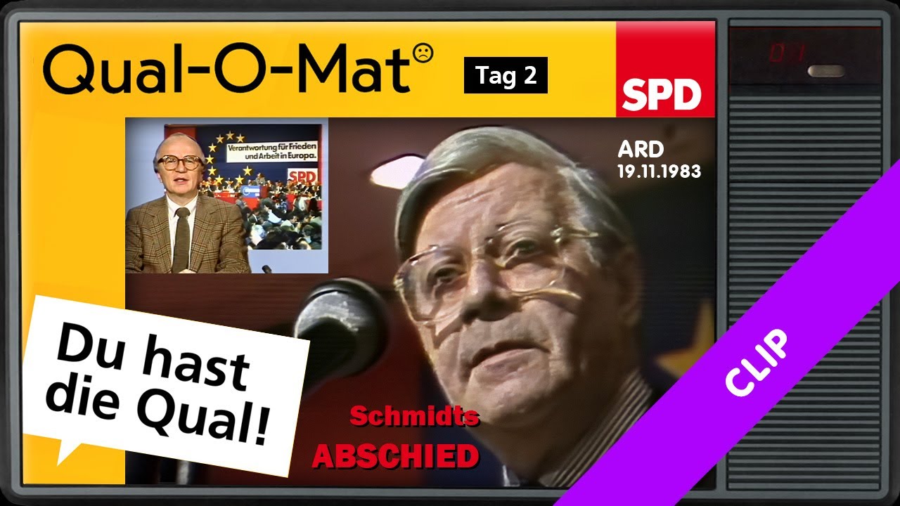 Ende der Ära Schmidt: Bericht vom SPD-Parteitag (1983)