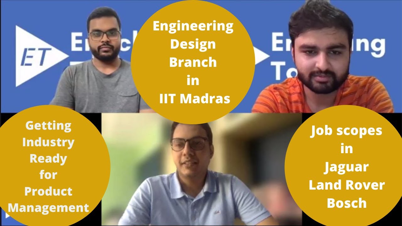 Engineering Design Branch at IIT Madras | JEE Counseling Series | Ruturaj Bargal | Enriching Talks