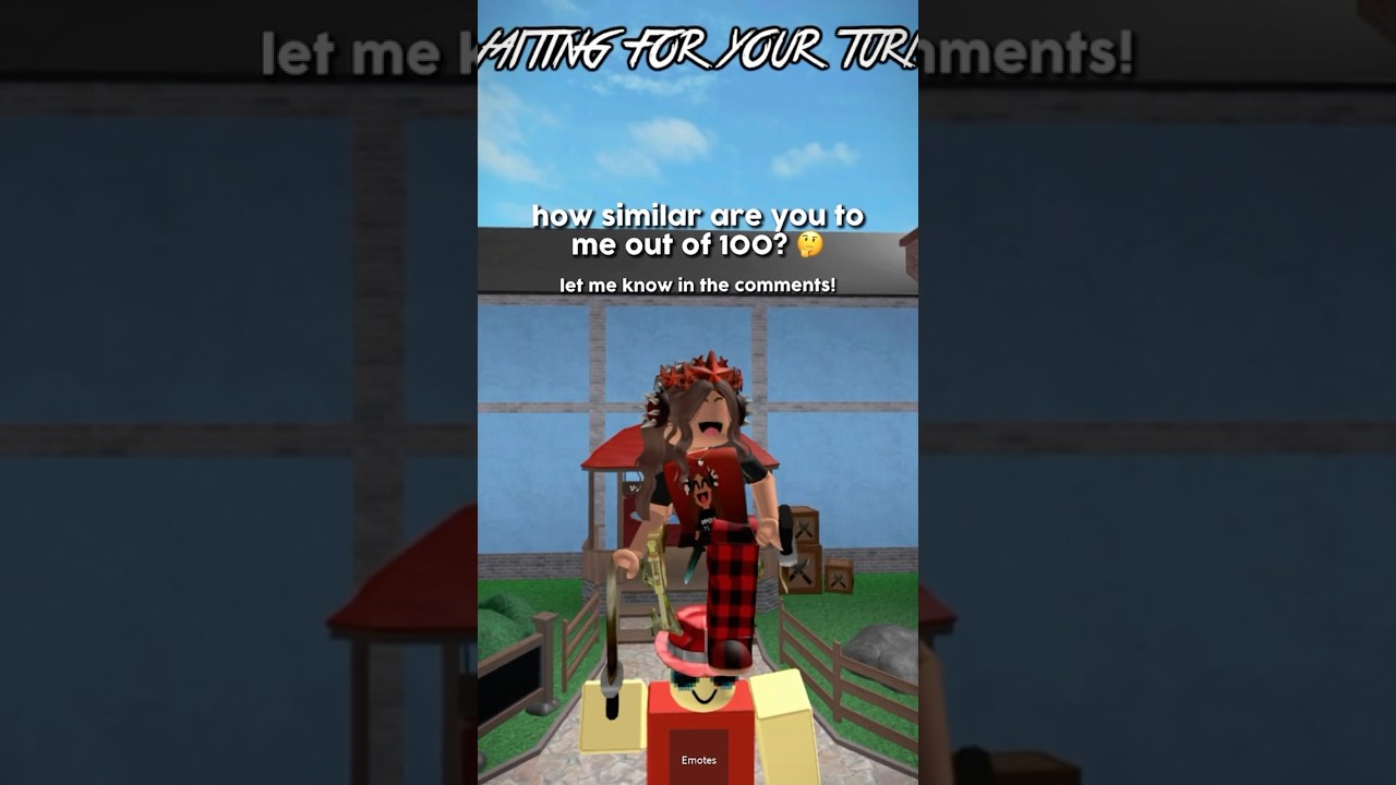 how SIMILAR are YOU TO ME? 🙈 #roblox #robloxedit #mm2