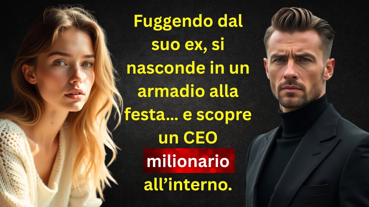Fuggendo dal suo ex, si nasconde in un armadio alla festa… e scopre un CEO milionario all’interno.