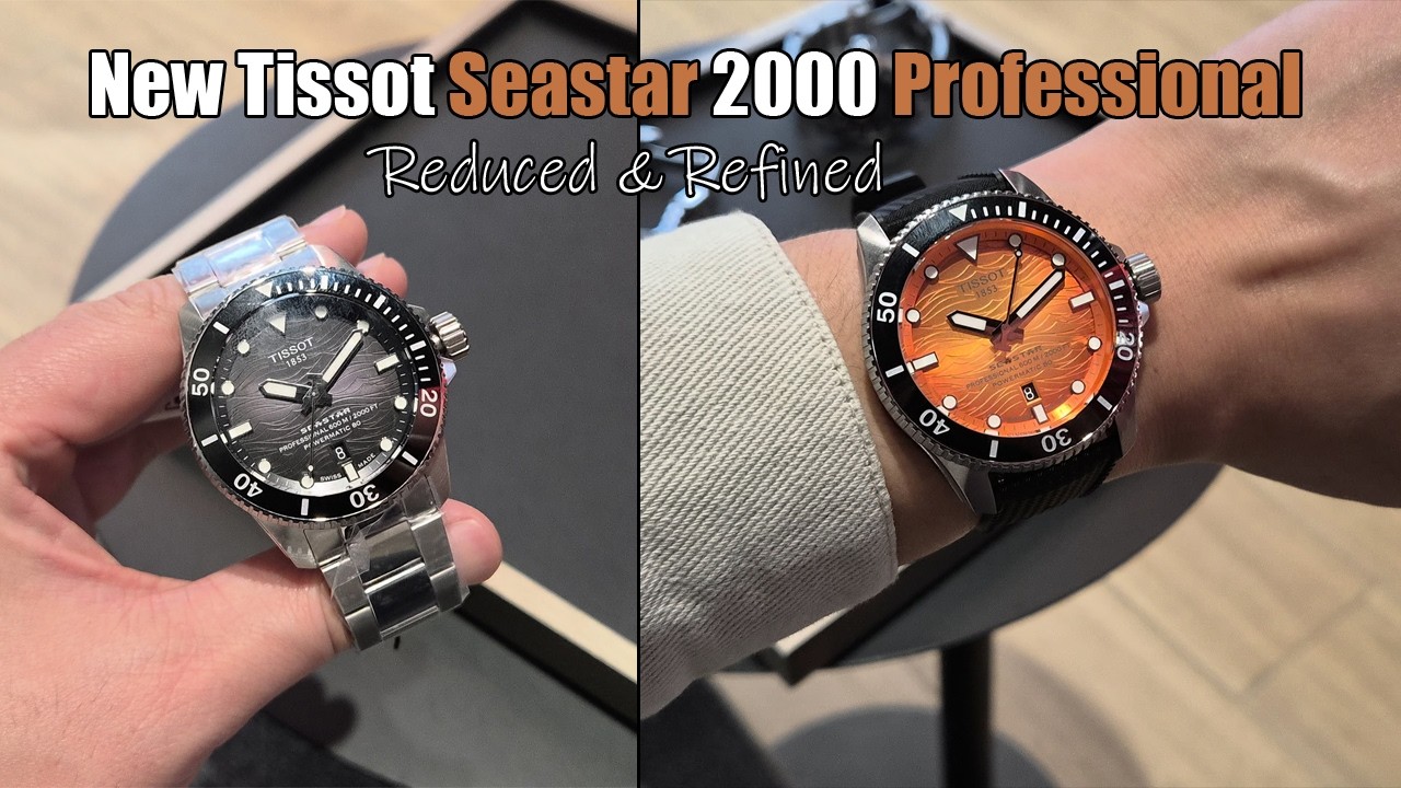 Абсолютно новые Tissot Seastar Professional 2000 &mdash; компактнее и изящнее