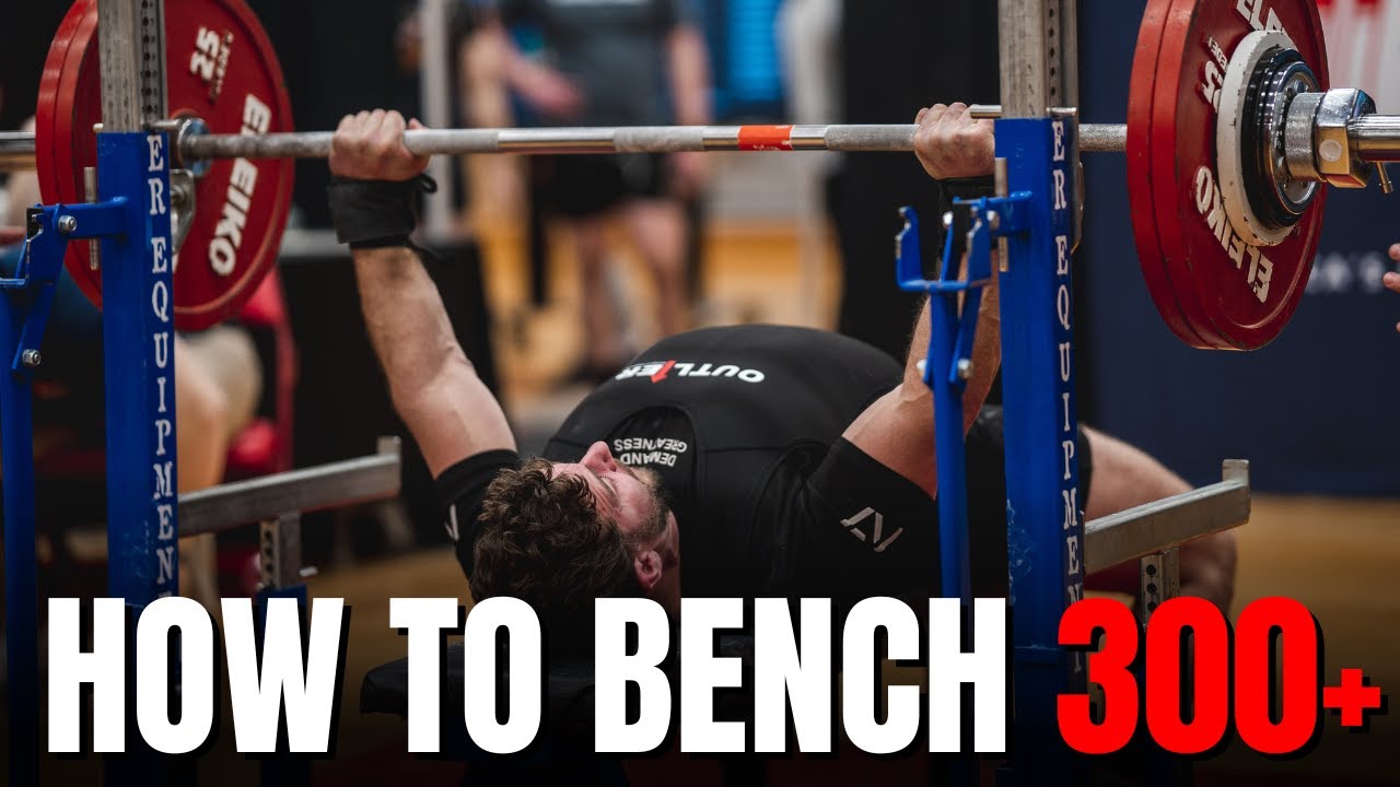 3 Steps to Bench Pressing 300+