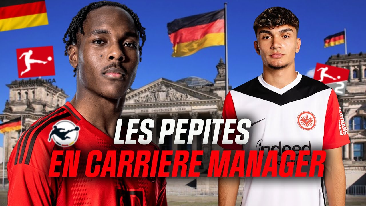 Les PEPITES jouant en ALLEMAGNE sur FC25 !