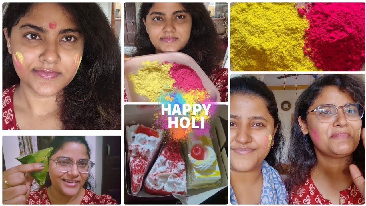 Happy Holi || Festival Vlog with Odia Food & Family