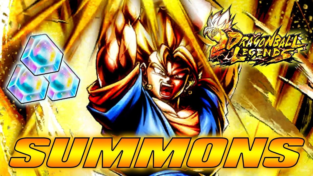 Dragon Ball Legends - Призыв персонажа LR Super Vegito из баннера! [Вам невероятно повезёт!]