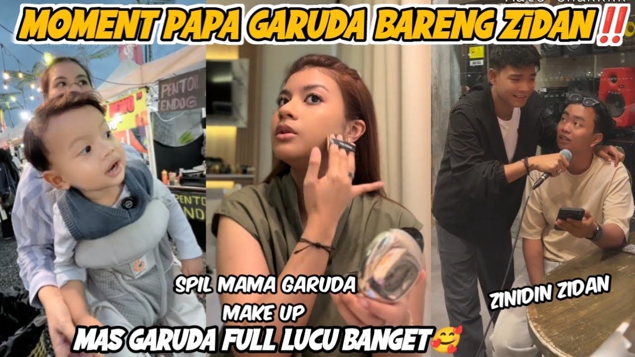 TERBARU‼️SPIL MAMA GARUDA MAKEUP MAS GARUDA FULL LUCU KESERUAN TRISUAKA ZIDAN DAN TEAM TARSIUS 