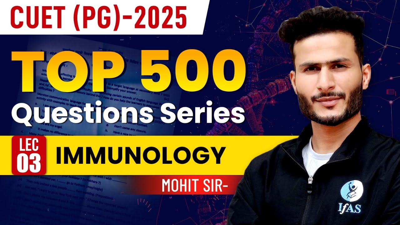 Immunology CUET PG Questions 2025: Top Scorer Secrets!